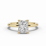 Raidiant Lustre Solitaire Ring ABER-100-RA-LGD-1  - Abtin & Co.