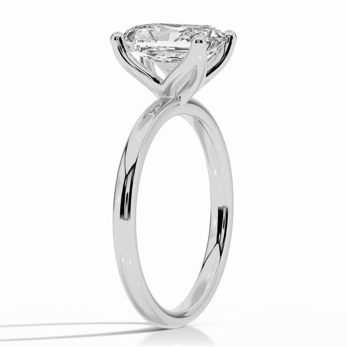 Raidiant Lustre Solitaire Ring ABER-100-RA-LGD-6  - Abtin & Co.