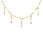 Riviera Drop Necklace Necklace ABN-181-LGD-1  - Abtin & Co.