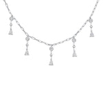 Riviera Drop Necklace Necklace ABN-181-LGD-2  - Abtin & Co.