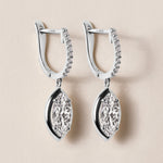 Riviera Marquise Drop Earrings   - Abtin & Co.