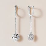 Riviera Round Cascade Drop Earrings Earring   - Abtin & Co.