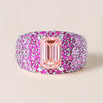 ROSÉ CROWN Ring Ring ABB-734W-PLGD-1  - Abtin & Co.