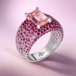 ROSÉ CROWN Ring Ring ABB-734W-PLGD-1  - Abtin & Co.