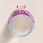ROSÉ CROWN Ring Ring ABB-734W-PLGD-1  - Abtin & Co.