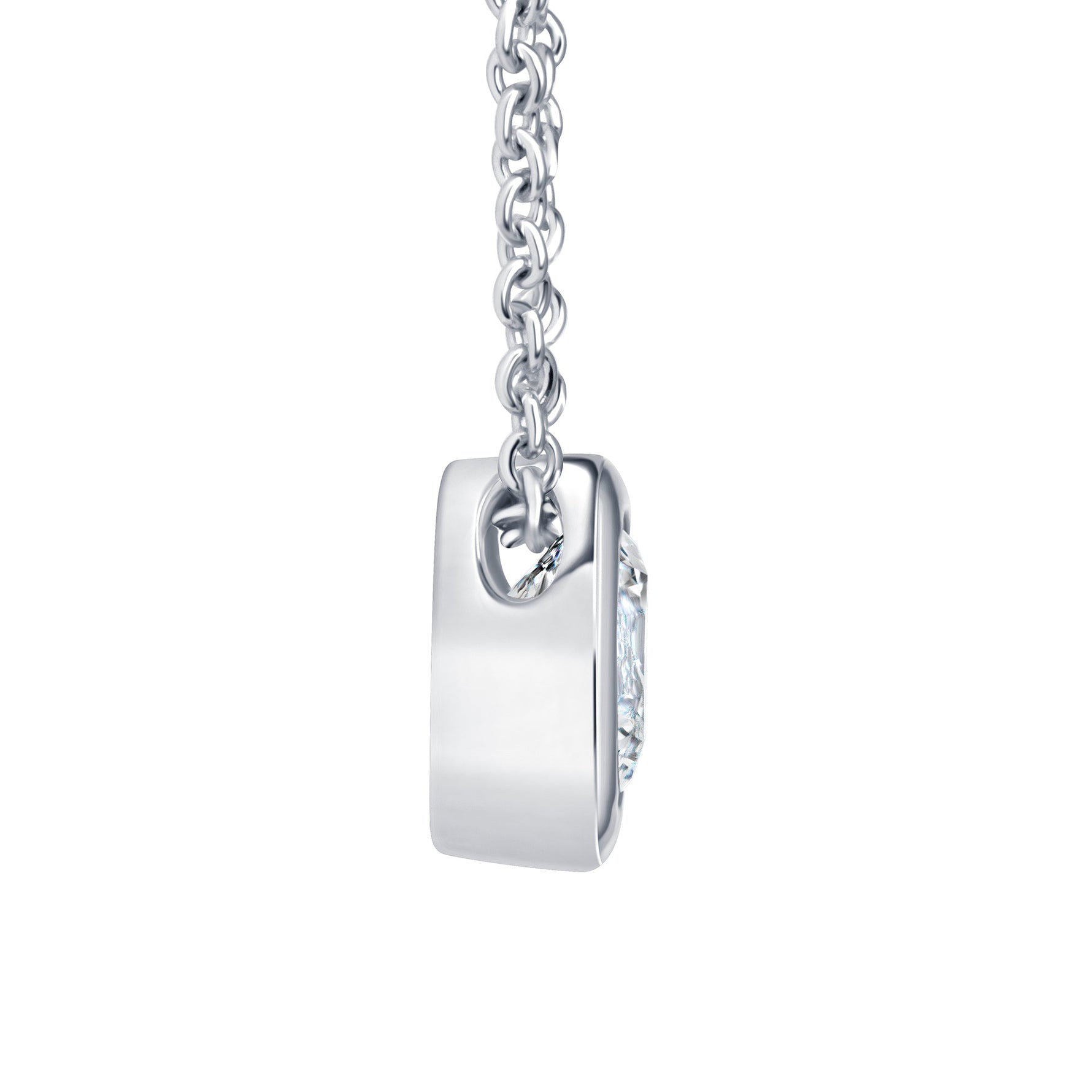 Round Bezel Lumière Pendant Pendant ABP-228-LGD-4  - Abtin & Co.