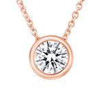 Round Bezel Lumière Pendant Pendant ABP-228-LGD-7  - Abtin & Co.