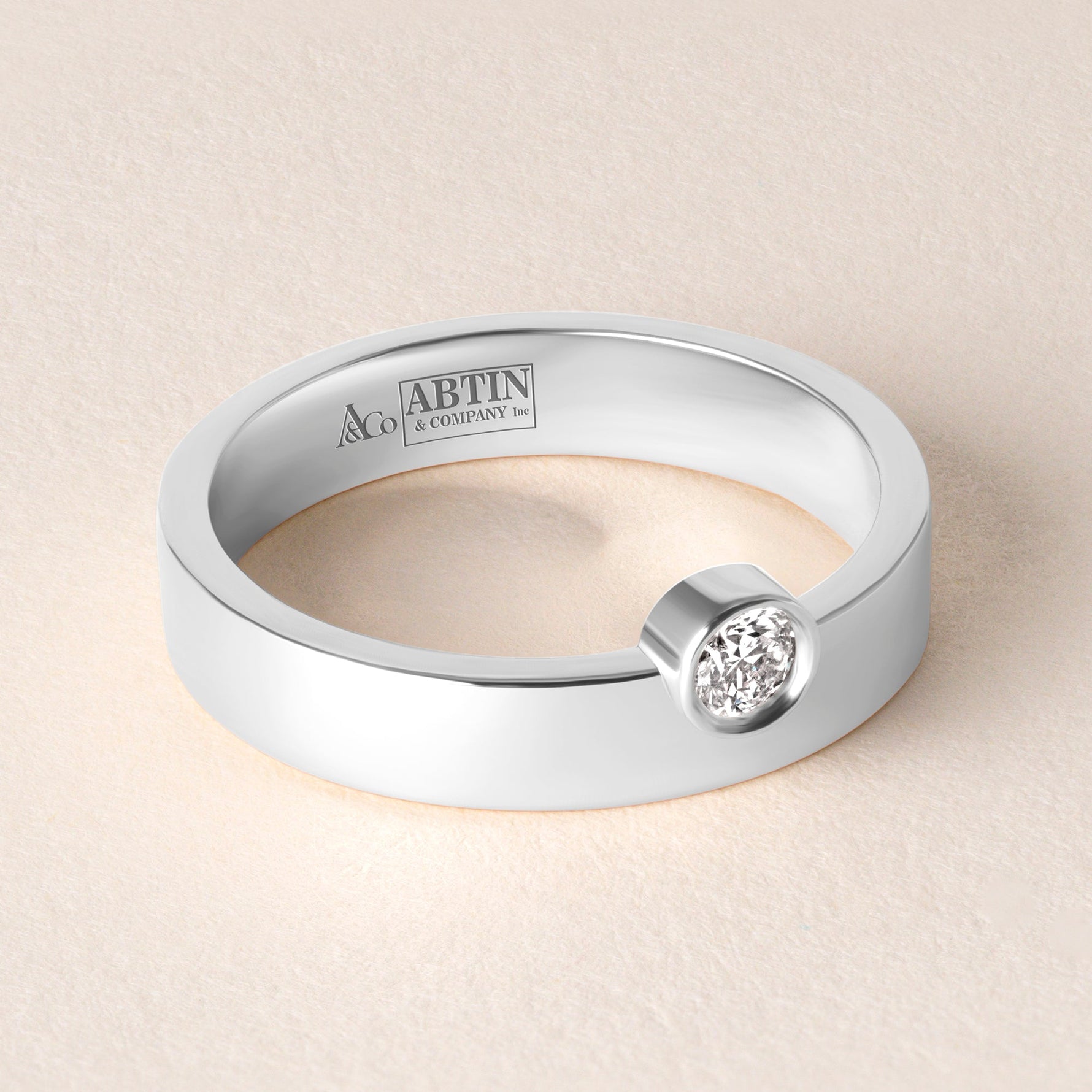 Round Centerline Edge Ring Ring ABB-713.1V1-RD-D-3  - Abtin & Co.