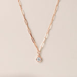 Round Lustra Bezel Pendant Pendant ABP-232-LGD-7  - Abtin & Co.