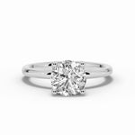 Round Lustre Solitaire Ring ABER-100-RD-LGD-6  - Abtin & Co.