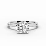 Round Tiara Glow Solitaire Ring ABER-102-RD-LGD-21  - Abtin & Co.