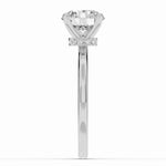 Round Tiara Glow Solitaire Ring ABER-102-RD-LGD-21  - Abtin & Co.