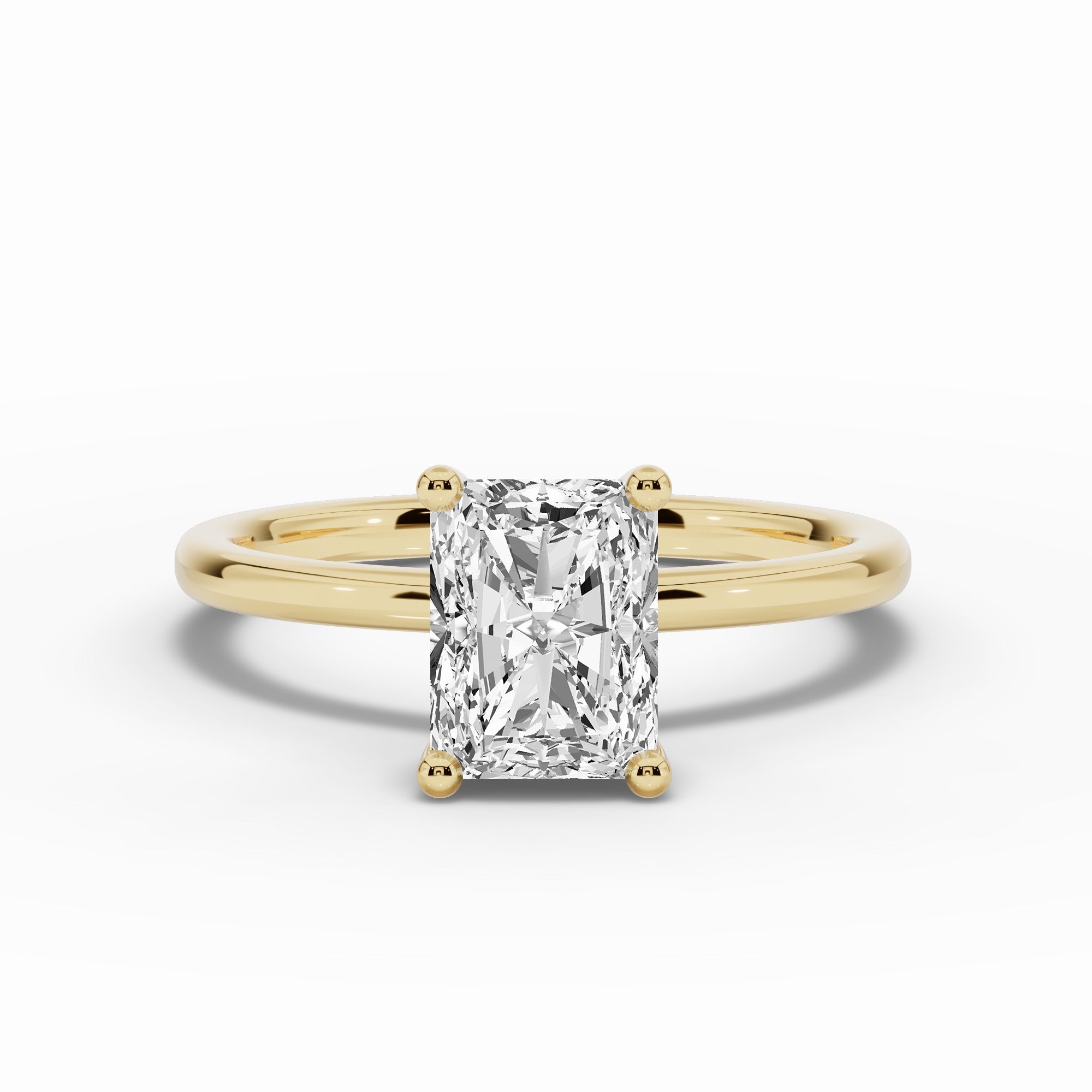 Radiant Tiara Glow Solitaire