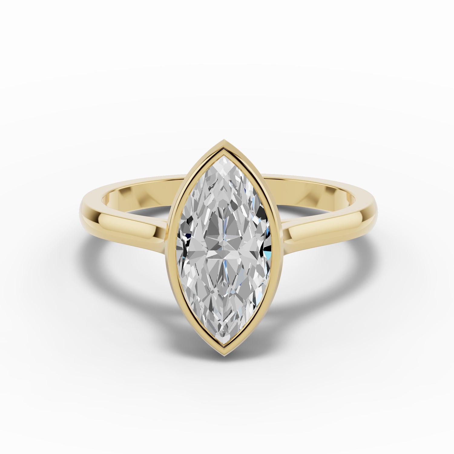 Marquise Lumière Bezel Solitaire