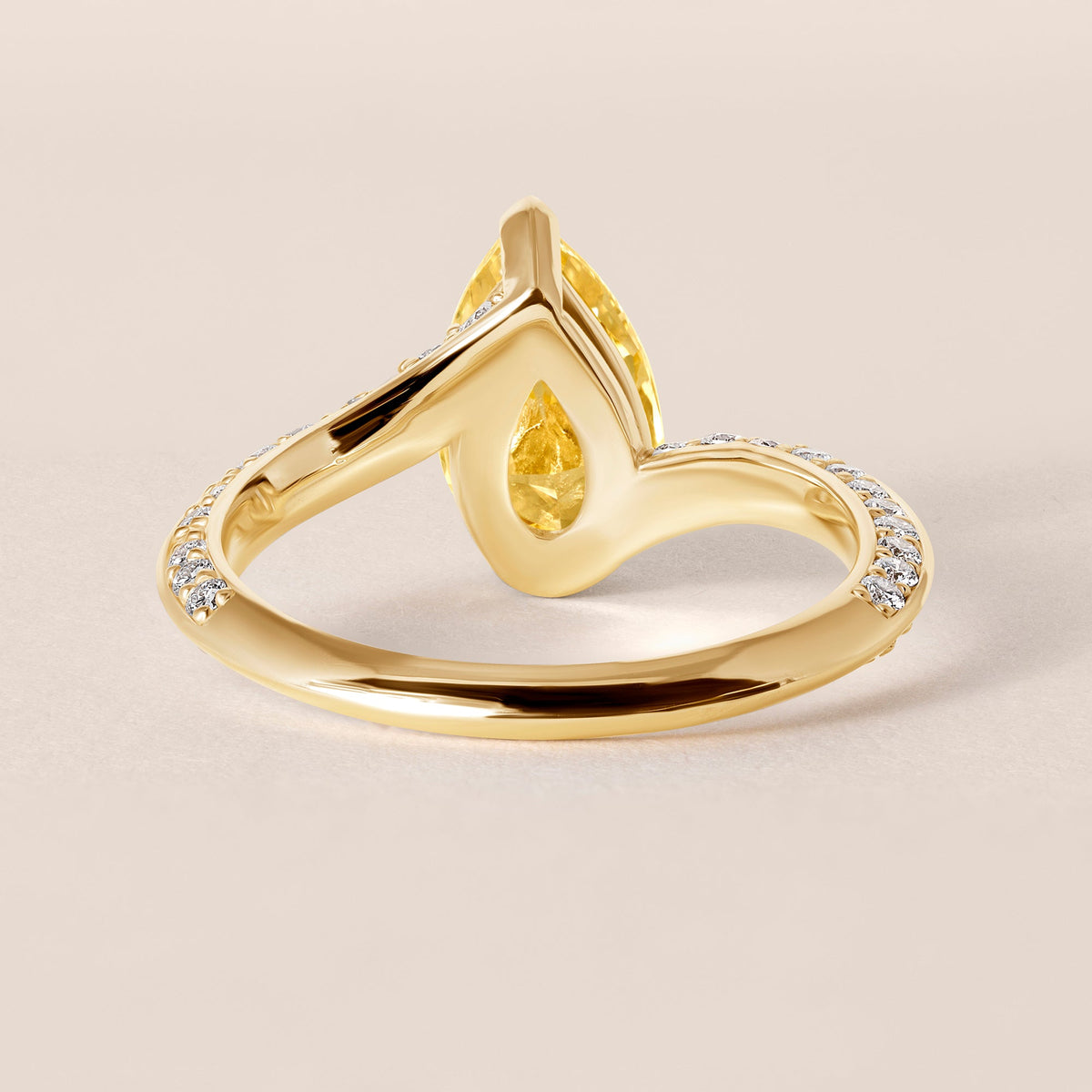 SOLARA Ring Ring ABB-733Y-YLGD-1  - Abtin & Co.