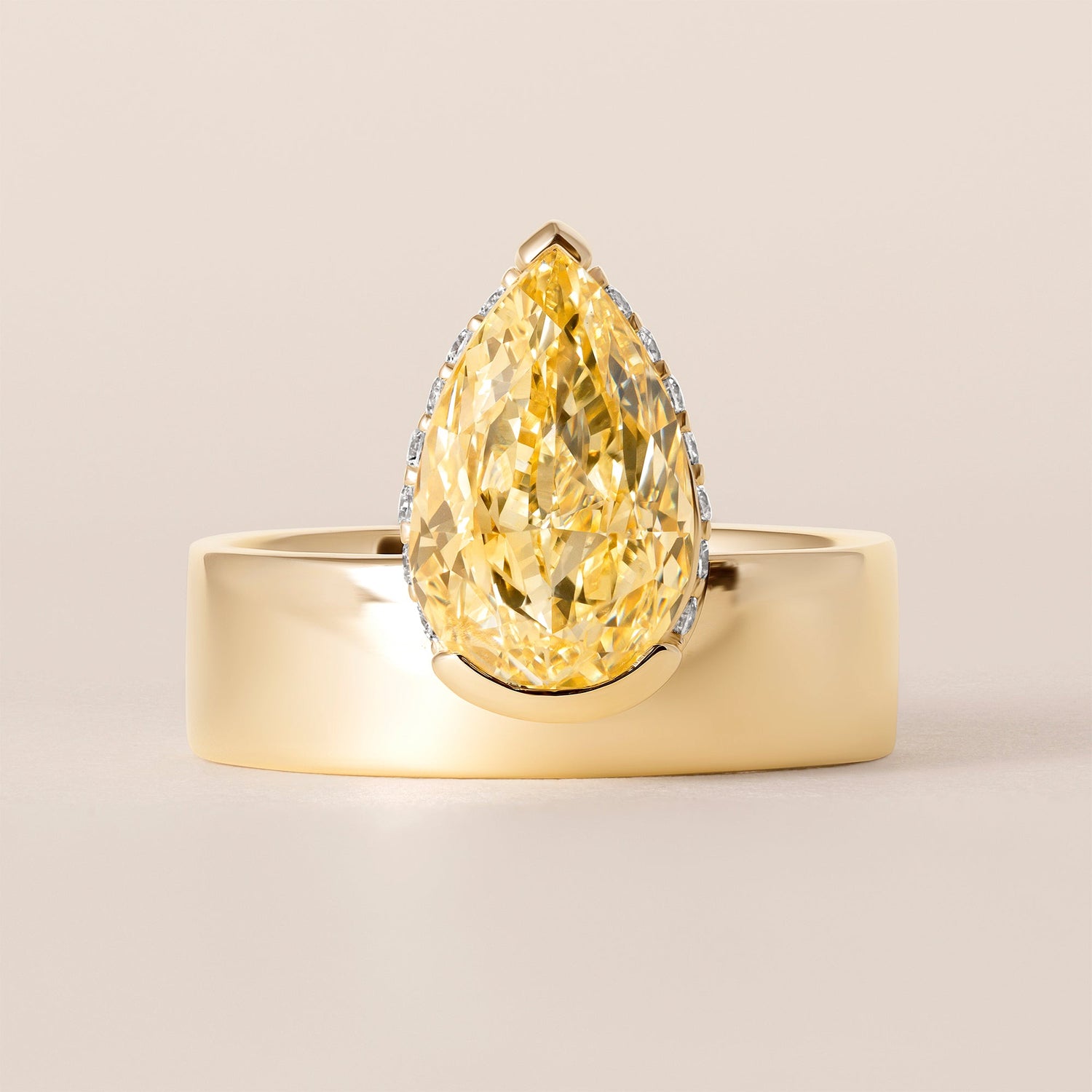 SOLIS Ring Ring ABB-801Y-Y.LGD-1  - Abtin & Co.