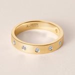 STELLA Band Ring ABB-740.1-D-1  - Abtin & Co.