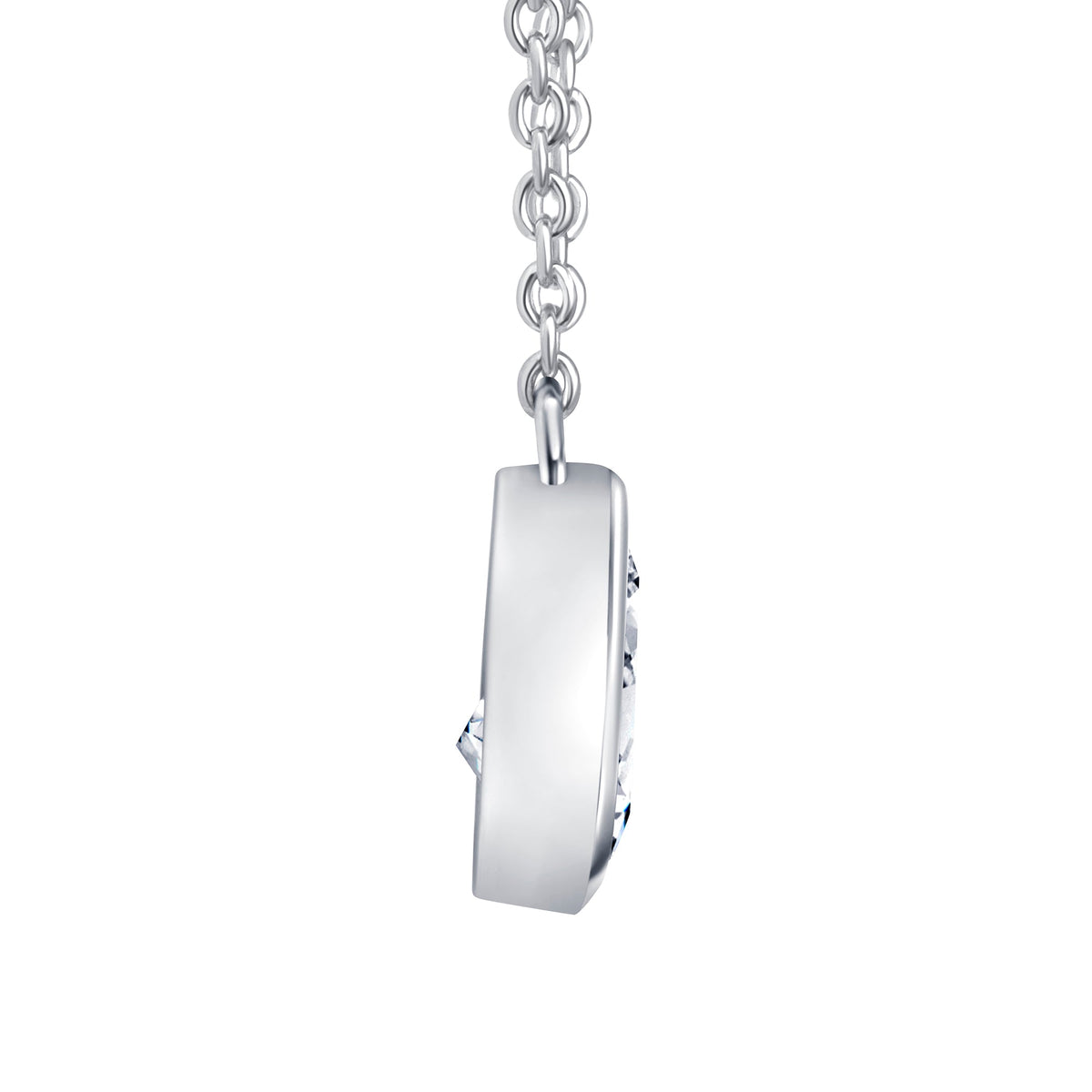 Teardrop Bezel Pendant Pendant BP-237-LGD-4  - Abtin & Co.