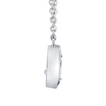 Teardrop Bezel Pendant Pendant BP-237-LGD-4  - Abtin & Co.