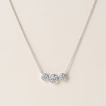 Trio Bezel Pendant Pendant ABP-249-LGD-2  - Abtin & Co.