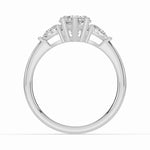 Vionne Marquise Three-Stone Engagement Ring Ring ABER-107-MQ-LGD-6  - Abtin & Co.
