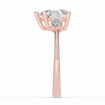 Vionne Pear Three-Stone Engagement Ring Ring ABER-107-PR-LGD-11  - Abtin & Co.