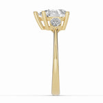 Vionne Pear Three-Stone Engagement Ring Ring ABER-107-PR-LGD-1  - Abtin & Co.