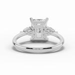 Vionne Radiant Three-Stone Engagement Ring Ring ABER-107-RA-LGD-6  - Abtin & Co.