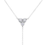 14K Diamond Y-Necklace Lariat Necklace Necklace ABN-46-D  - Abtin & Co.