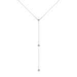 14K Diamond Y-Necklace Lariat Necklace Necklace ABN-111-D  - Abtin & Co.