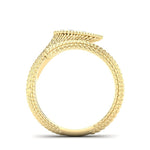 14k Gold Diamond Boheme Tear-drop Ring Ring ABB-223-D  - Abtin & Co.