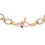 14K Gold Diamond Chain-Link Bracelet Bracelet ABR-100.2C5-D  - Abtin & Co.