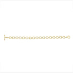 14K Gold Diamond Chain-Link Bracelet Bracelet ABR-100.1Y-D  - Abtin & Co.