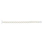 14K Gold Diamond Chain-Link Bracelet Bracelet ABR-100.2C1-D  - Abtin & Co.