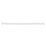 14K Gold Diamond Chain-link Bracelet Bracelet ABBR-100.2W-D  - Abtin & Co.