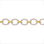 14K Gold Diamond Chain-Link Bracelet Bracelet ABR-100.2C5-D  - Abtin & Co.