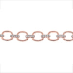 14K Gold Diamond Chain-Link Bracelet Bracelet ABR-100.1R-D  - Abtin & Co.