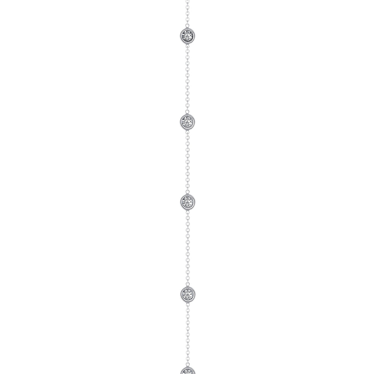 14K Gold Diamond Lariat Necklace Diamond Y-Necklace Necklace ABN-139-D  - Abtin & Co.