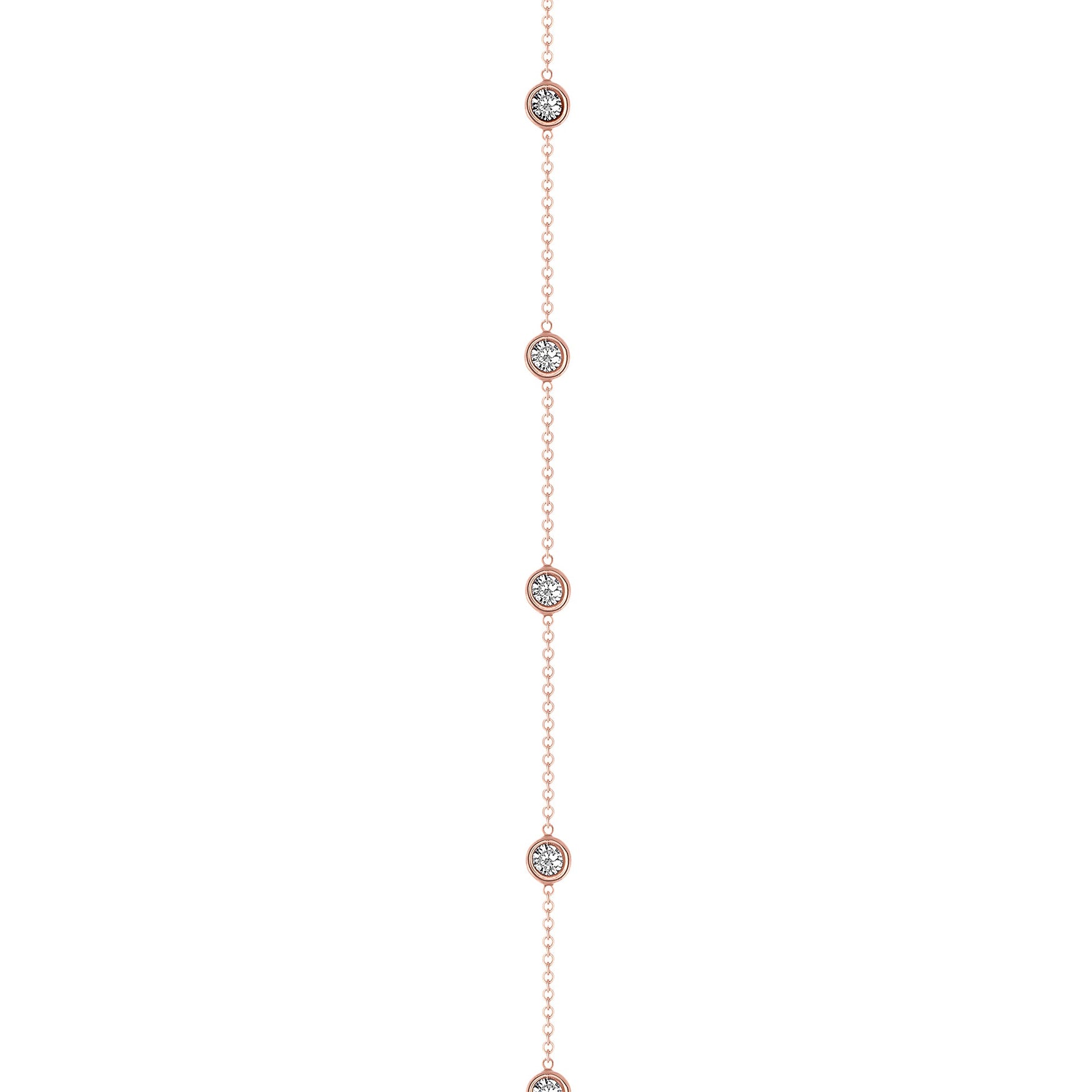 14K Gold Diamond Lariat Necklace Diamond Y-Necklace Necklace ABN-139-D  - Abtin & Co.