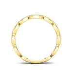 14k Gold Diamond Vintage Tiara Stackable Ring Wedding Band Ring ABB-185-D  - Abtin & Co.