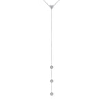 14K Gold Diamond Y-Necklace Lariat Necklace Necklace ABN-110-D  - Abtin & Co.