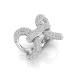 14K Gold Luxe Papillon Diamond Ring Ring ABB-367-D  - Abtin & Co.
