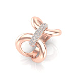 14K Gold Luxe Papillon Diamond Ring Ring ABB-347-D  - Abtin & Co.