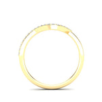 14k Gold Open Teardrop Diamond Fashion Ring Ring ABB-210-D  - Abtin & Co.