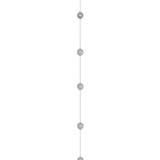 14K Gold Diamond Lariat Necklace Diamond Y-Necklace - Abtin & Company 