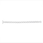 14K Gold Diamond Chain-Link Bracelet - Abtin & Company 