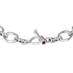 14K Gold Diamond Chain-Link Bracelet - Abtin & Company 