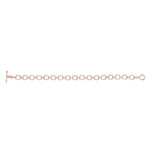 14K Gold Diamond Chain-Link Bracelet - Abtin & Company 