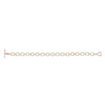 14K Gold Diamond Chain-Link Bracelet - Abtin & Company 