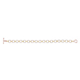 14K Gold Diamond Chain-Link Bracelet - Abtin & Company 